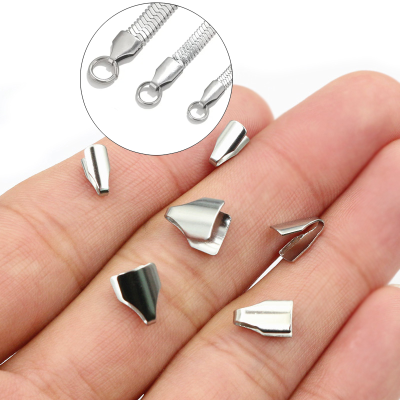 Jewelry Making Designs - 100 stuks roestvrij staal 2-7mm platte