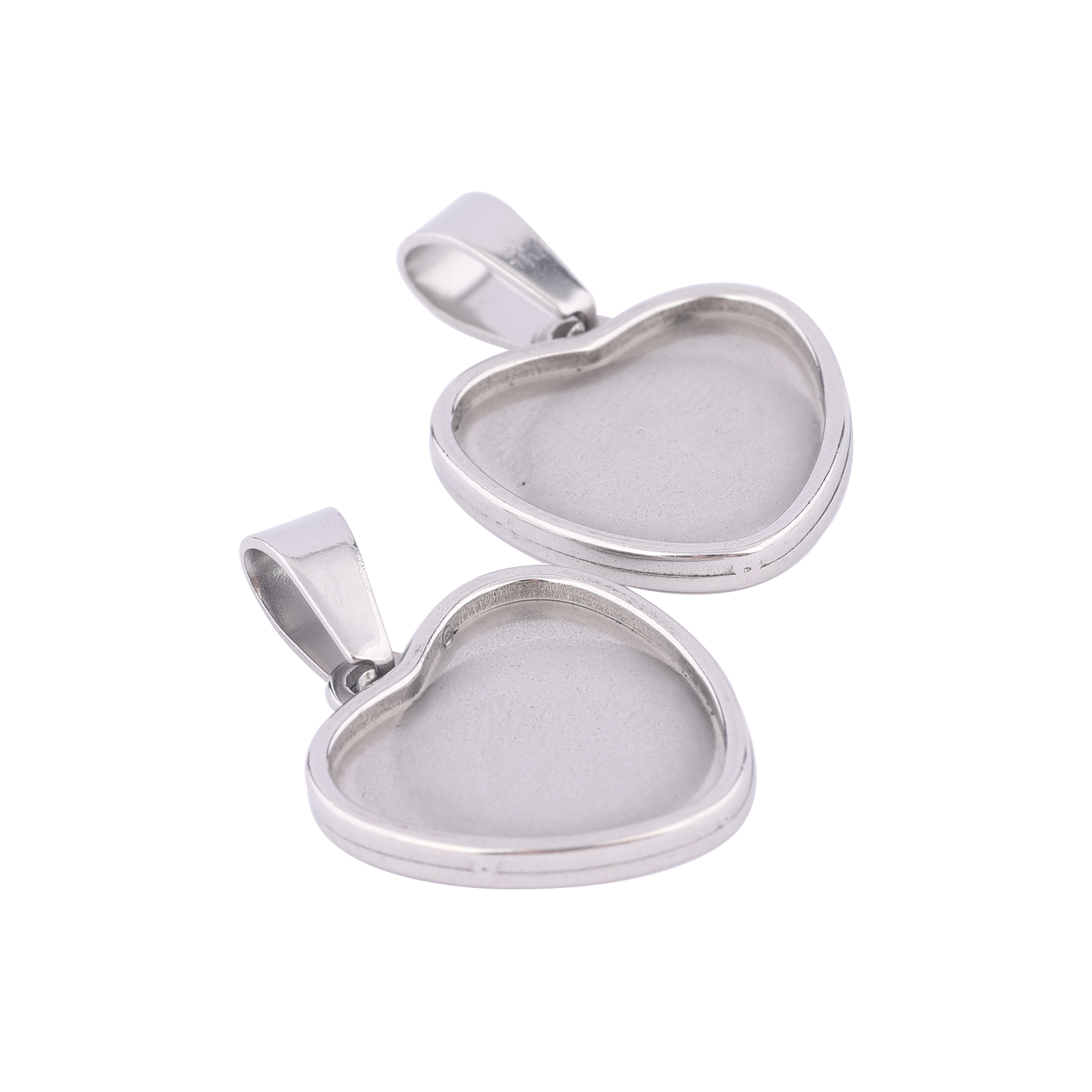 Jewelry Making Tray - 10 stks Rvs Fit 15mm Hart