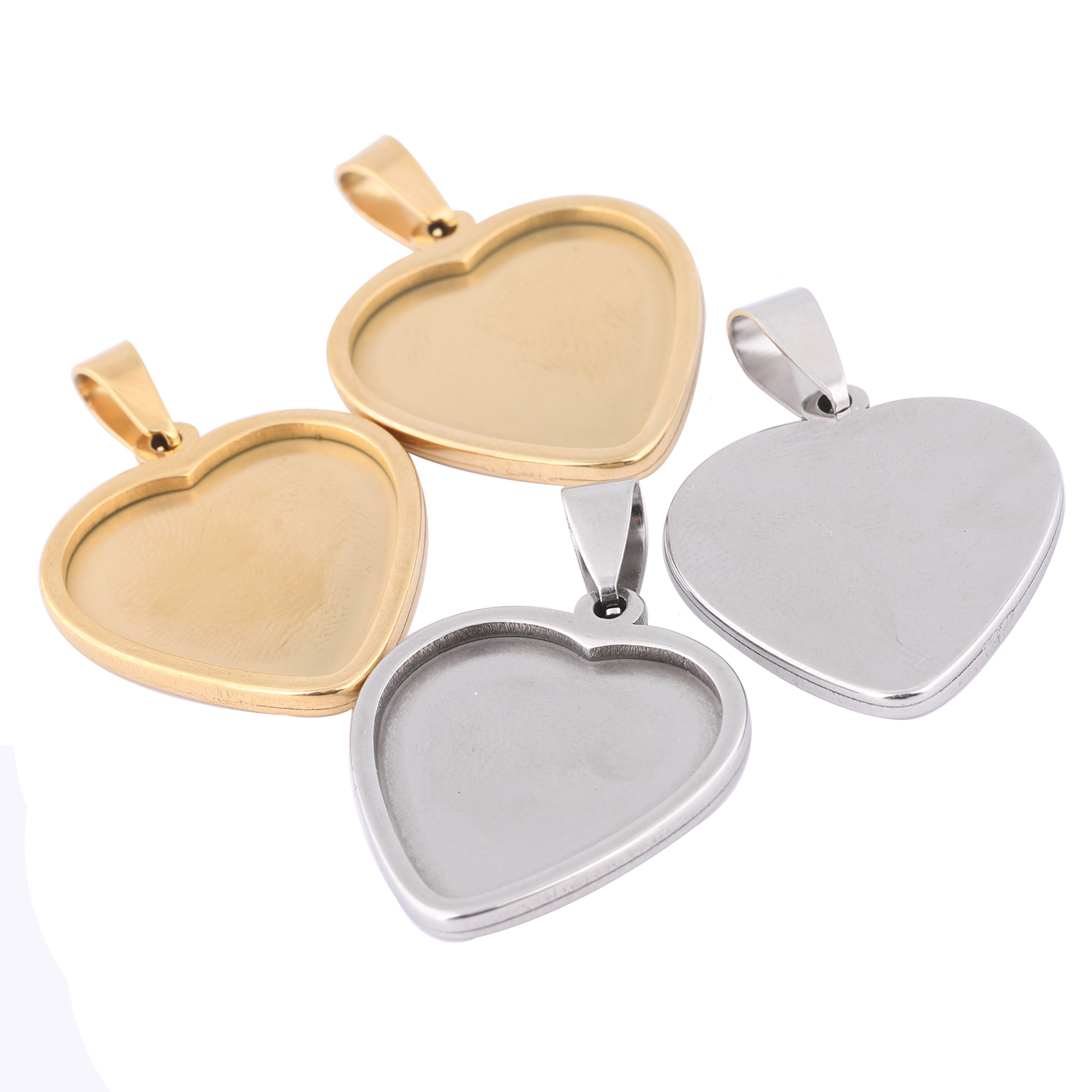 Jewelry Making Tray - 5 stuks 20 mm hart cabochon