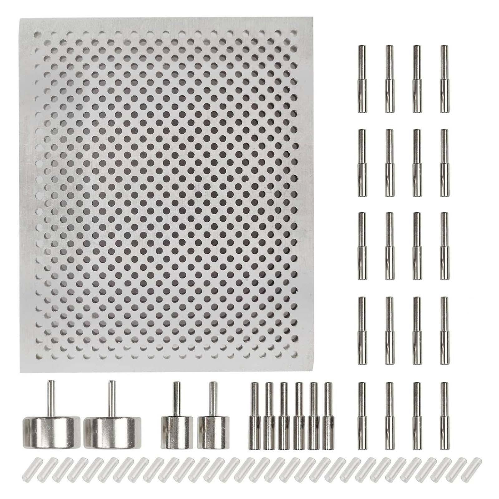 Wire Jewelry Making Jig - Aluminium draadjigset met verstelbare pinnen, gereedschap
