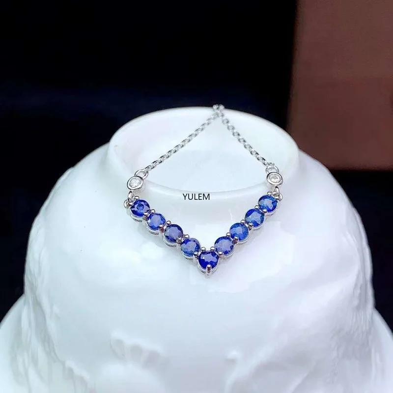 Jewelry Making University - YULEM natuurlijke AAAA saffier 3 mm