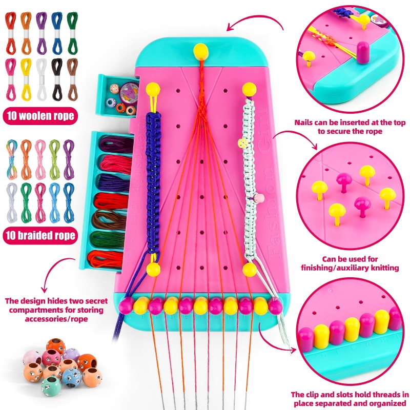 Jewelry Making Kits For Kids - Set voor het maken van vriendschapsarmbanden,