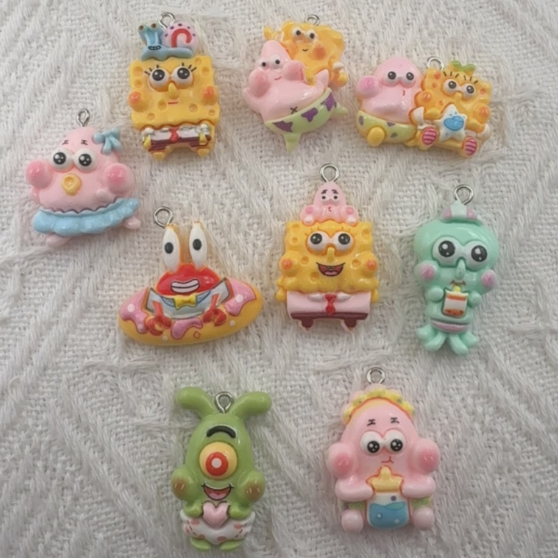 Jewelry Making Factory - 10 stuks cartoonhars hangers, DIY sieraden