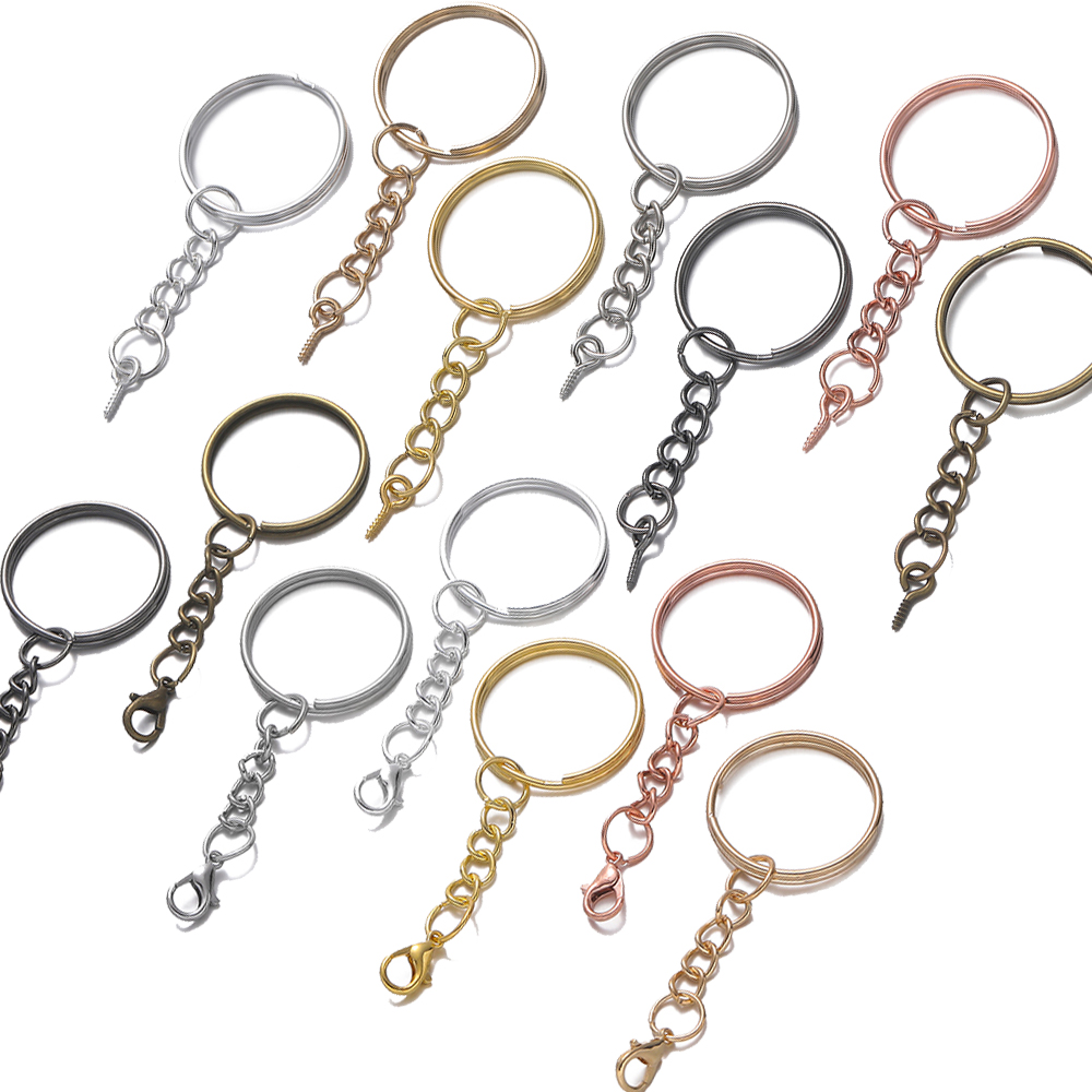 Jewelry Making Ring Tool - 10 stuks/verpakking 25mm schroefoog pin sleutelhanger