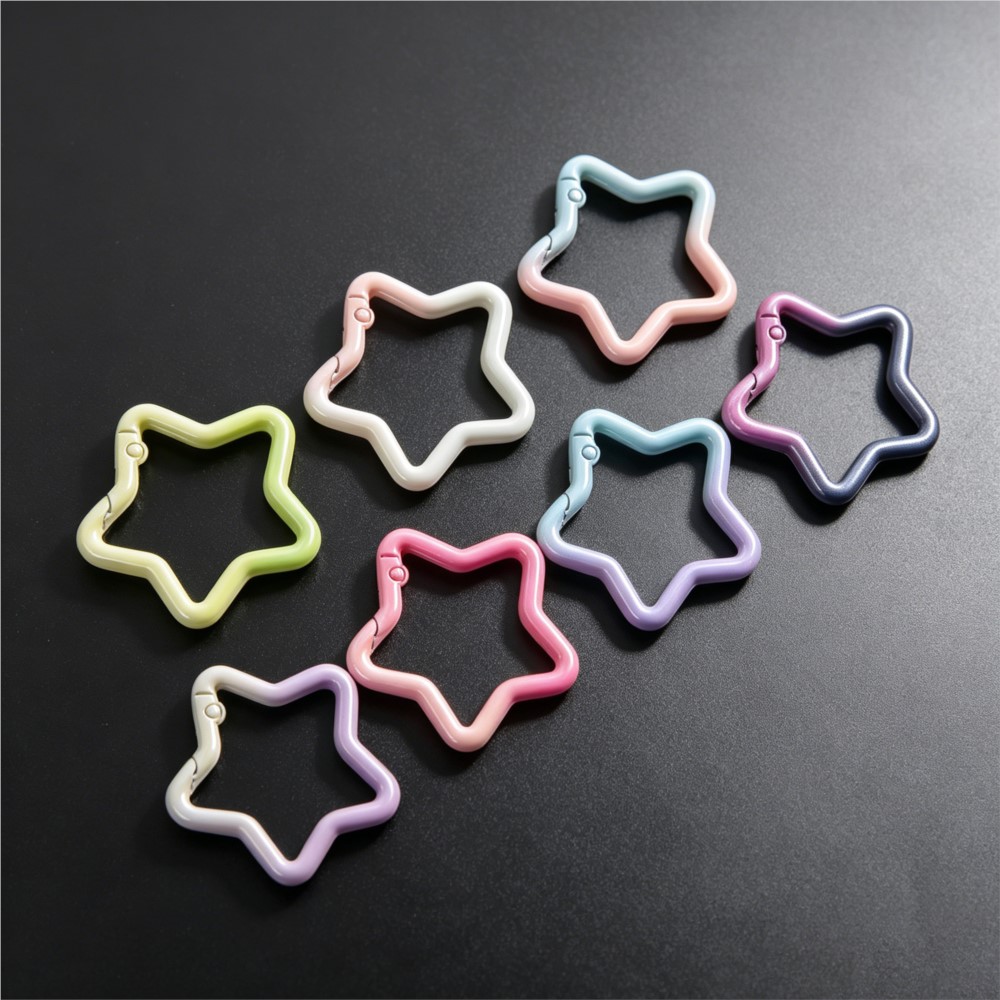 Jewelry Making Ring Tool - 5 STKS Gradiënt Stervorm Lente Ringsluiting