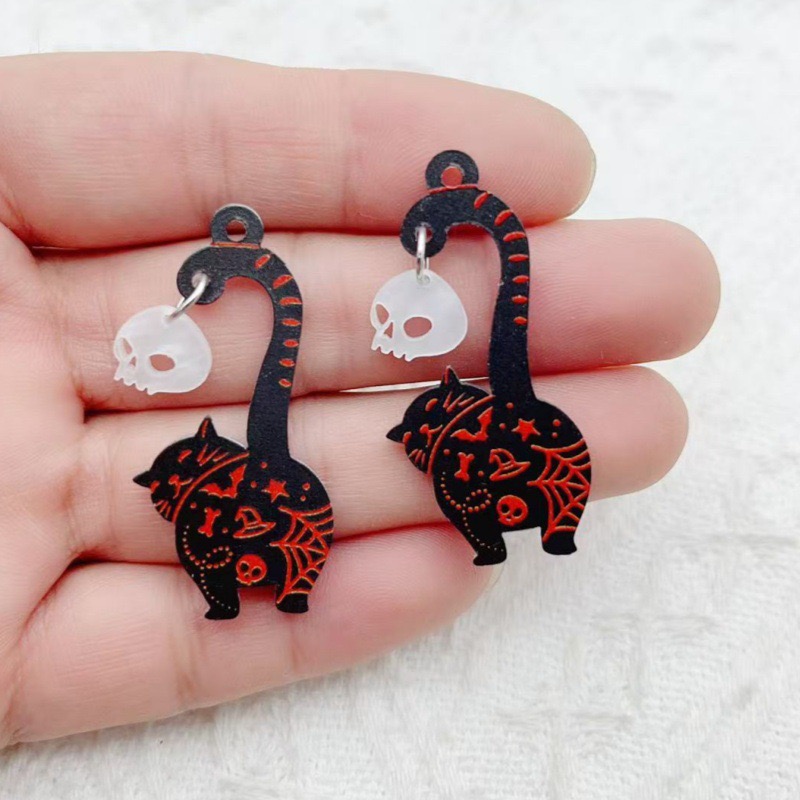 10 stuks Halloween acryl geest - Jewelry Making Factory recensie en prijs