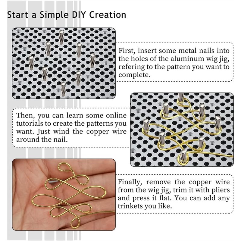 【Zolang de voorraad reicht】 Dr - Wire Jewelry Making Jig recensie en prijs
