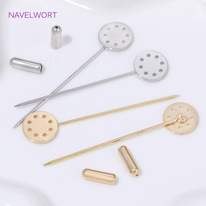 14K Vergulde Lange Broche Veil - Jewelry Making Tray recensie en prijs