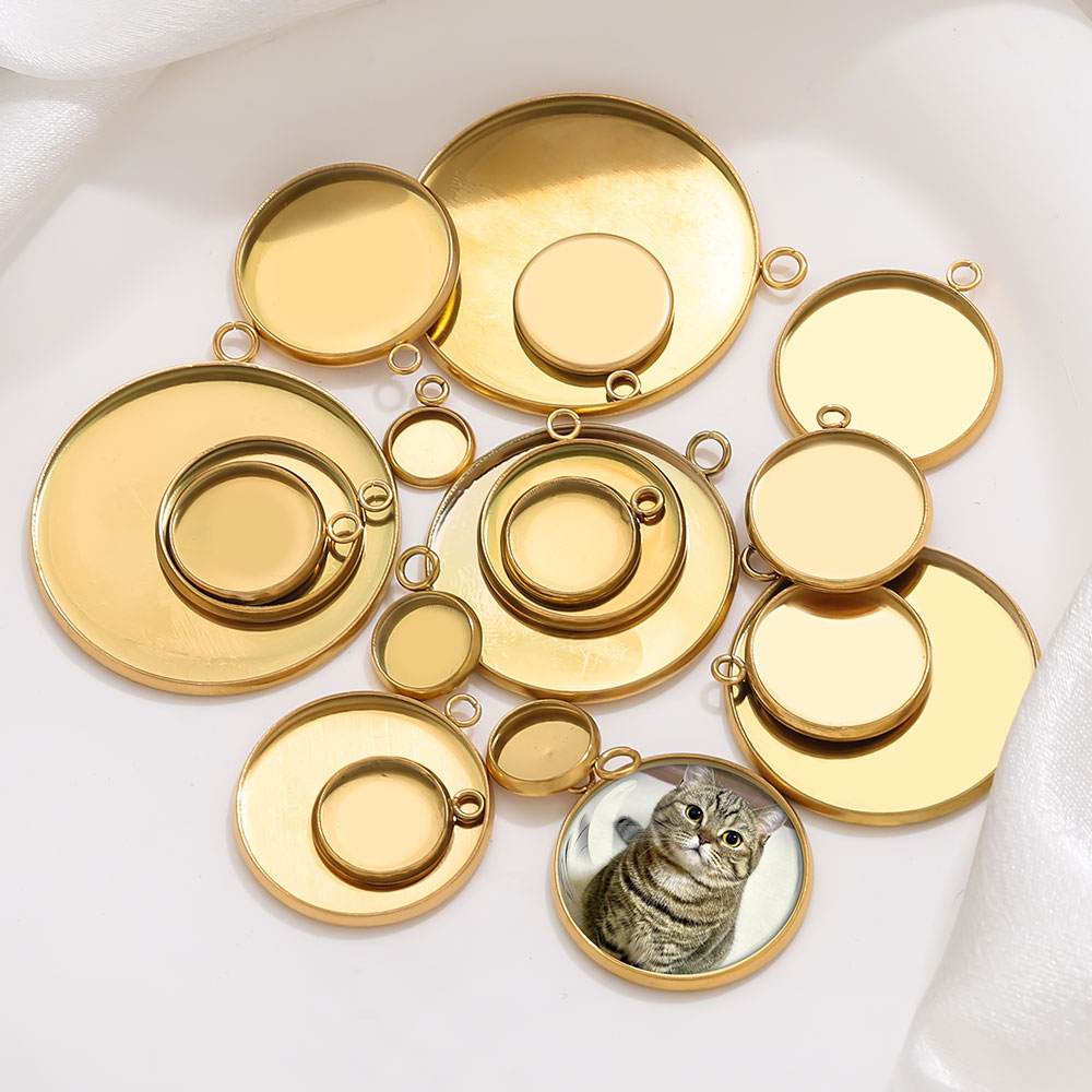 10 stuks gouden roestvrij staa - Jewelry Making Tray recensie en prijs