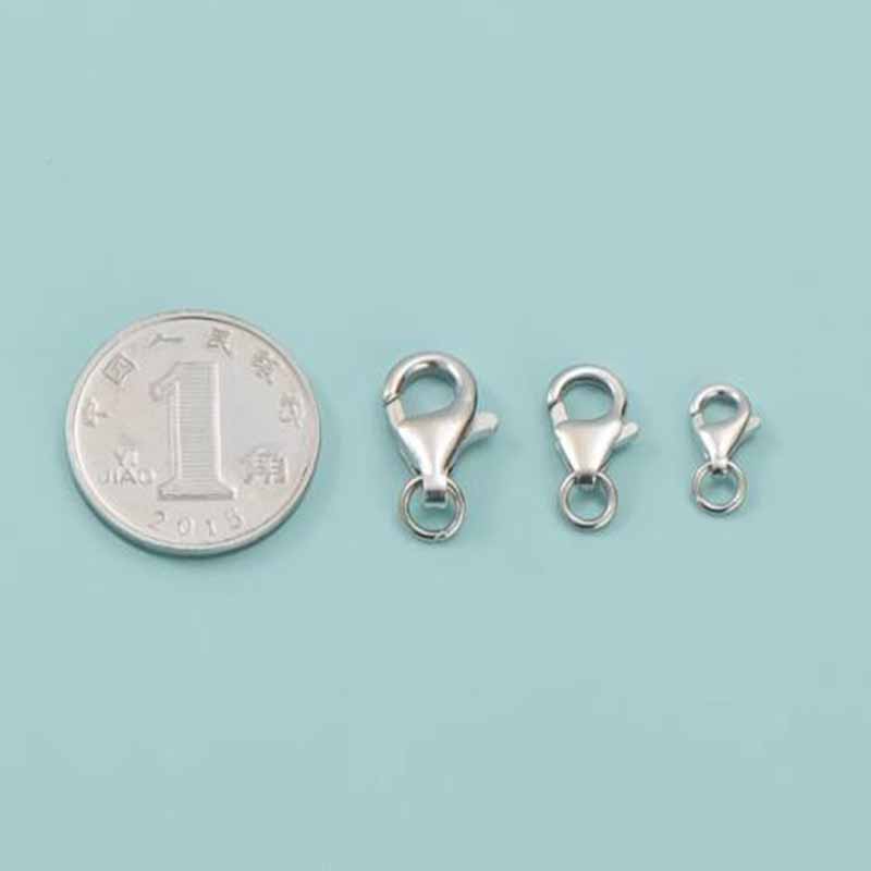 2 Stuks Echt Real Pure Solid 9 - Lobster Clasp Silver recensie en prijs