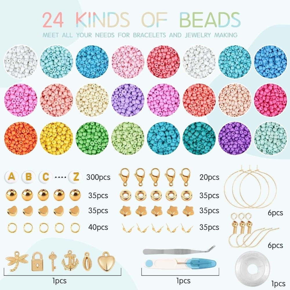 28+2 Grid Sieradenmaakset DIY  - Jewelry Making Kits For Kids recensie en prijs