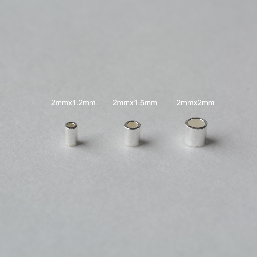 925 Sterling Zilver Hypoallerg - Crimp Bead Tube recensie en prijs
