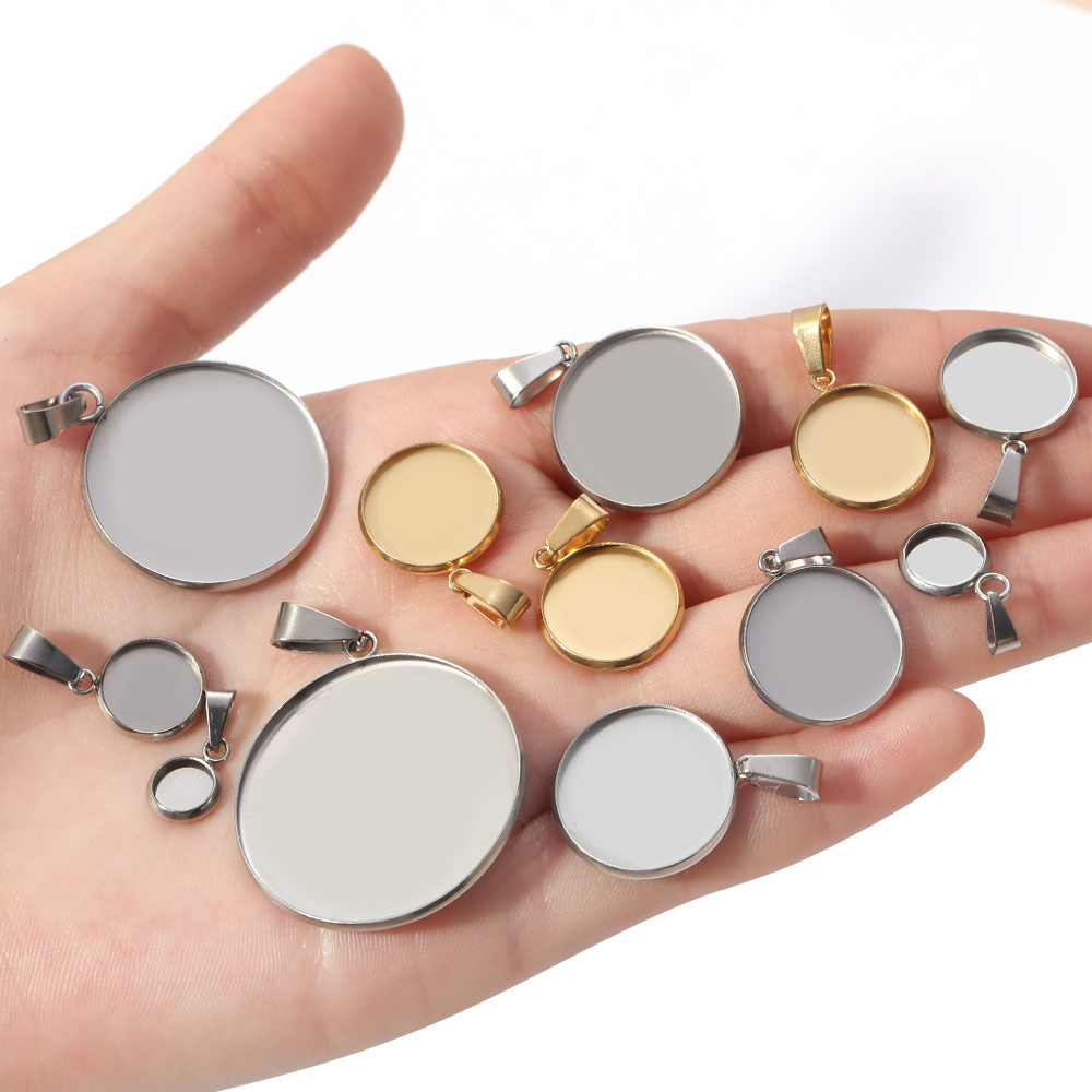 5-10 stuks 6-30mm RVS blanco c - Jewelry Making Tray recensie en prijs