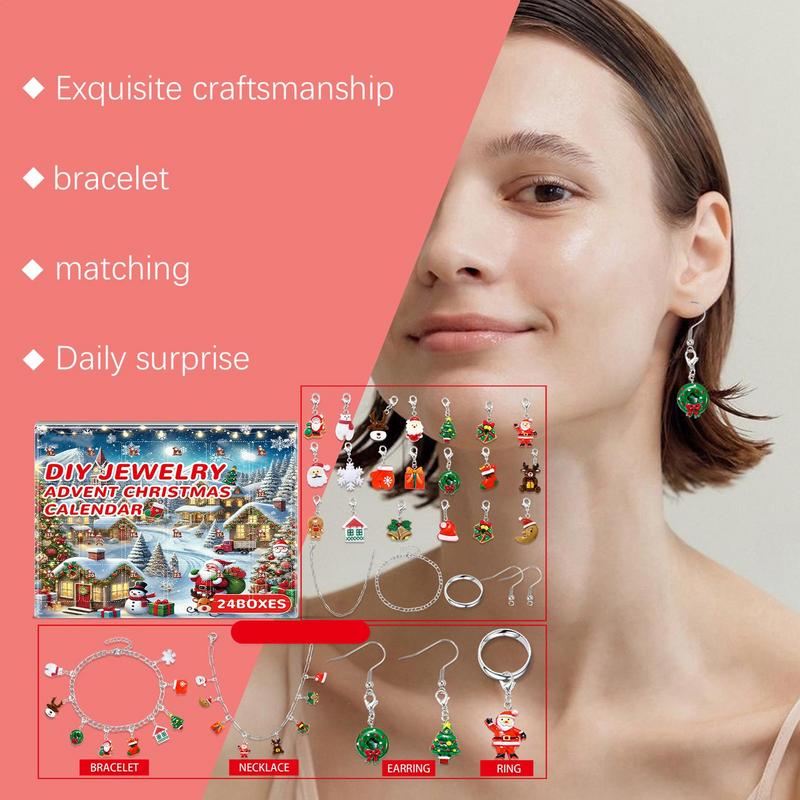 Kerstsieraden Adventskalender  - Jewelry Making Kits For Kids recensie en prijs