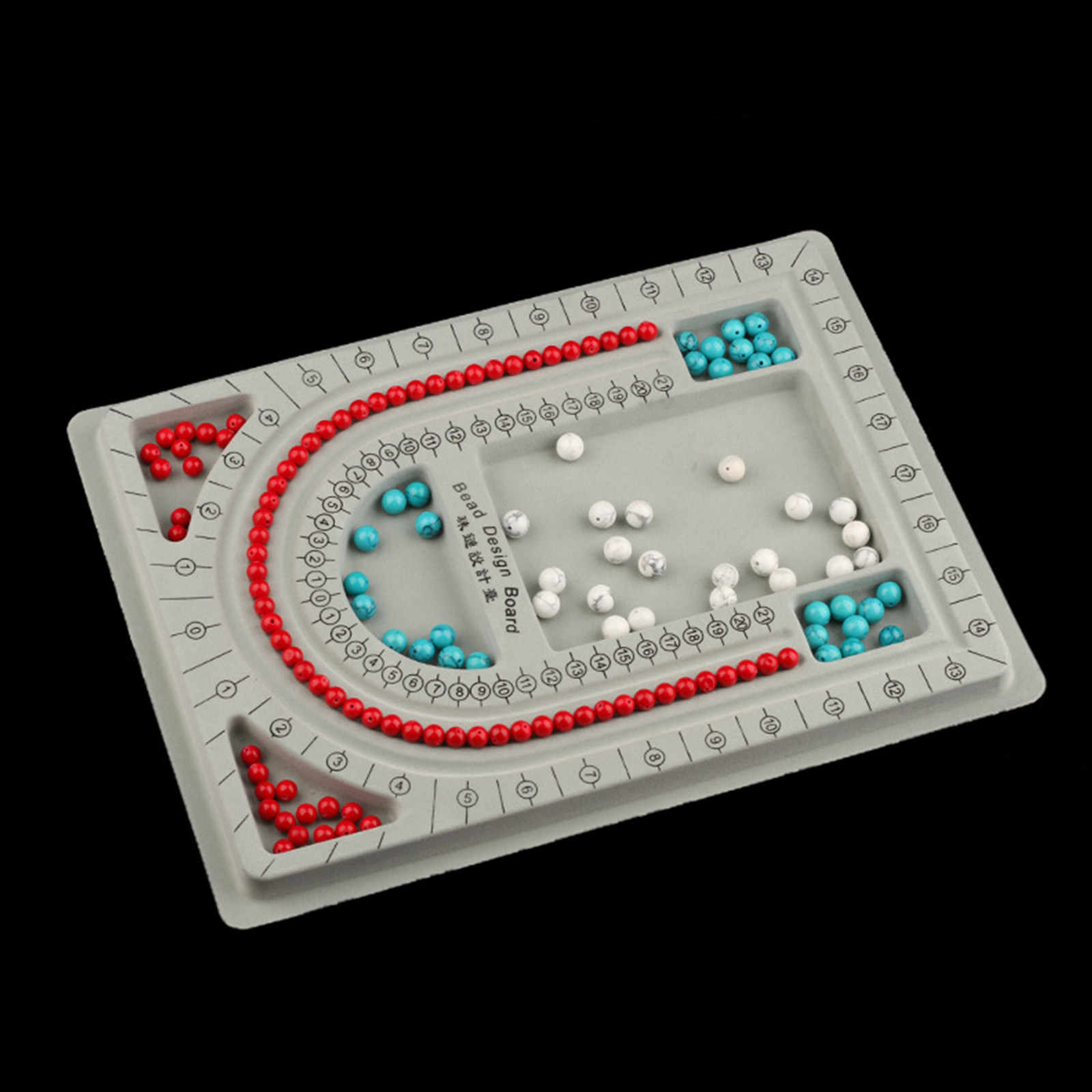 2 stuks kralenontwerpplaten ke - Jewelry Making Tray recensie en prijs