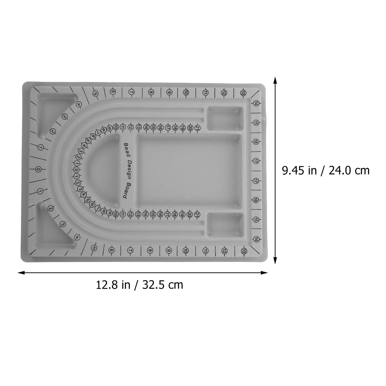 2 stuks kralenontwerpplaten ke - Jewelry Making Tray recensie en prijs