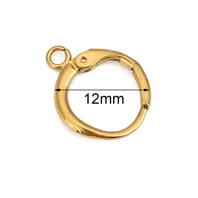 10 stks PVD Nooit Vervagen Rvs - Jewelry Making Factory recensie en prijs