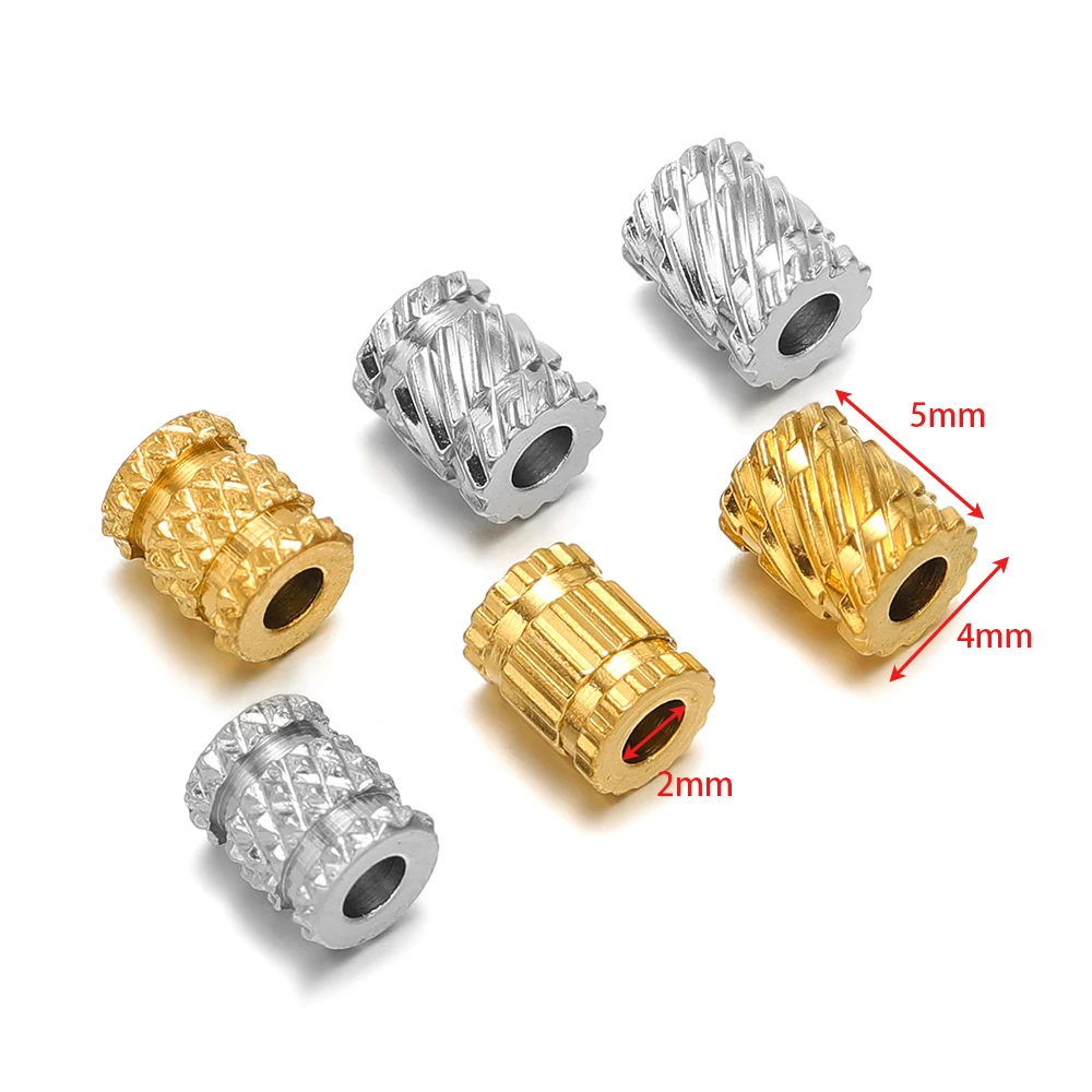 20 stuks PVD goud roestvrij st - Crimp Bead Tube recensie en prijs