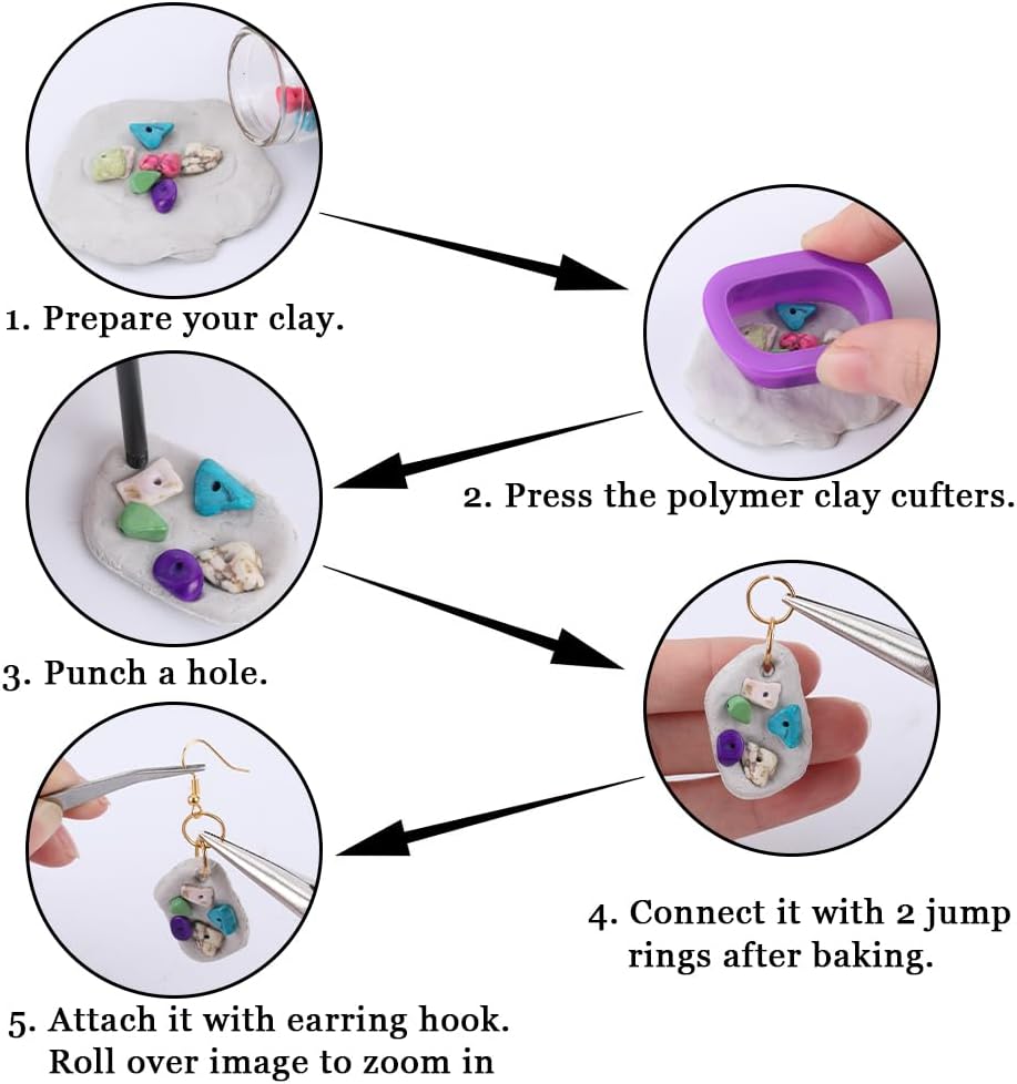 Polymeer Klei Oorbel Maken Kit - Jewelry Making Ring Tool recensie en prijs