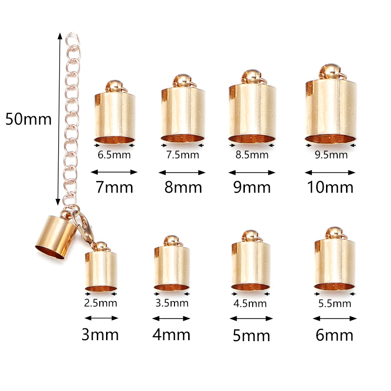 10Sets Lederen Koord Eindkappe - Jewelry Making Designs recensie en prijs