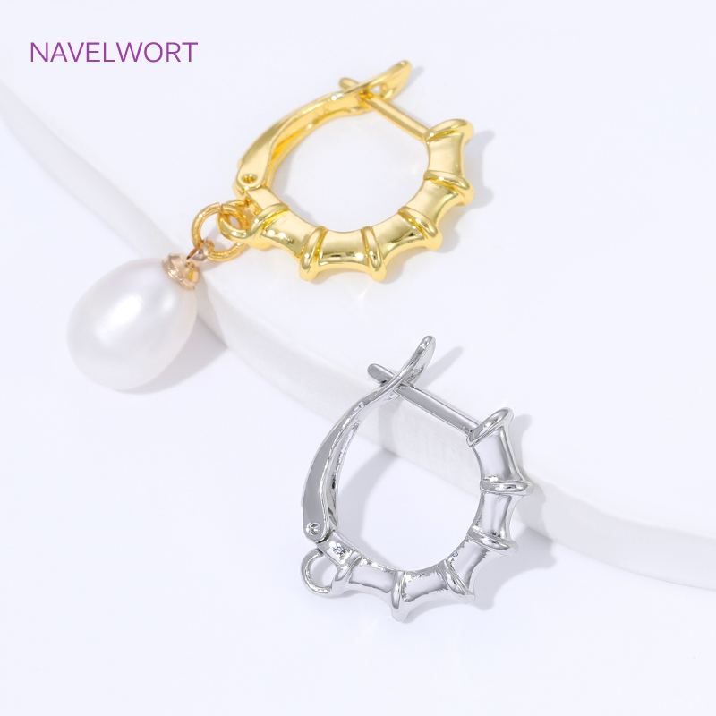 18K vergulde gladde oorhaakjes - Jewelry Making Items recensie en prijs