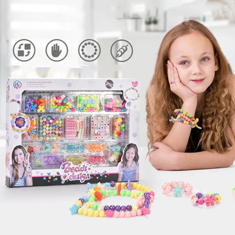 Meisjes DIY Kralen Set Sierade - Jewelry Making Kits For Kids recensie en prijs