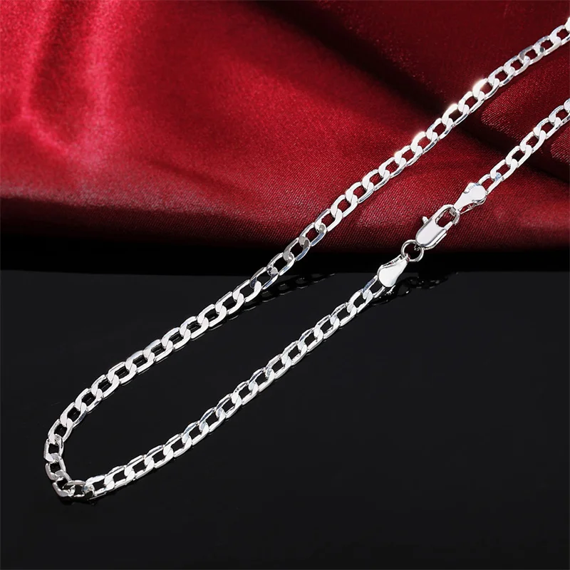 Heren 925 sterling zilveren ke - Lobster Clasp Silver recensie en prijs