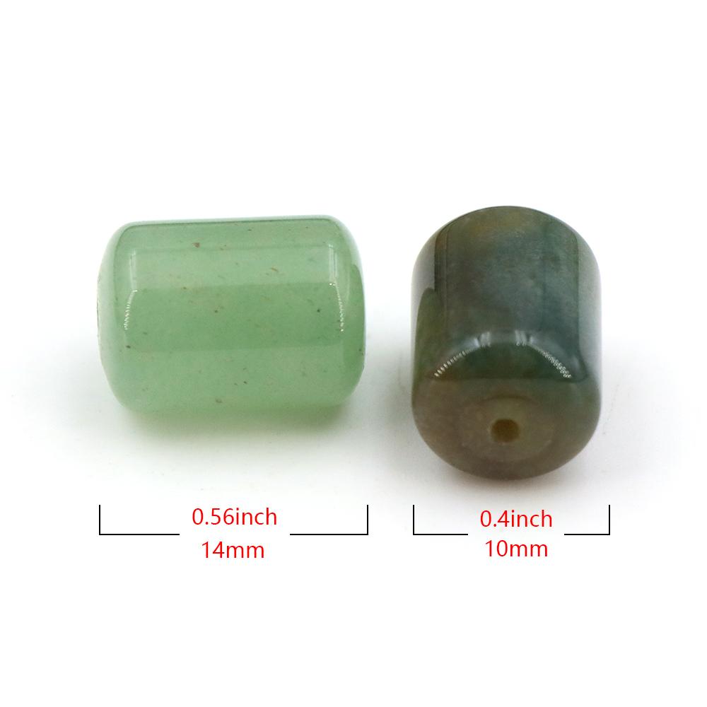 10x14mm natuursteen cilinder k - Crimp Bead Tube recensie en prijs