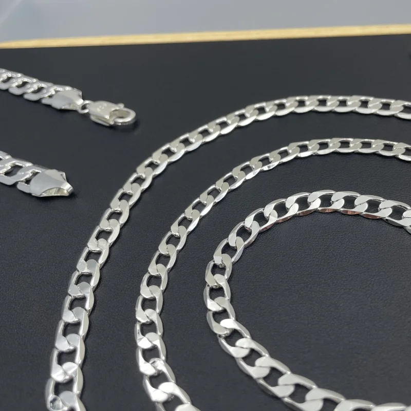 Heren 925 sterling zilveren ke - Lobster Clasp Silver recensie en prijs