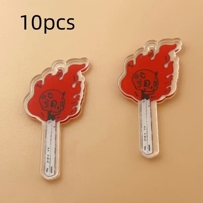 10 stuks acryl schedelhanger,  - Jewelry Making Factory recensie en prijs