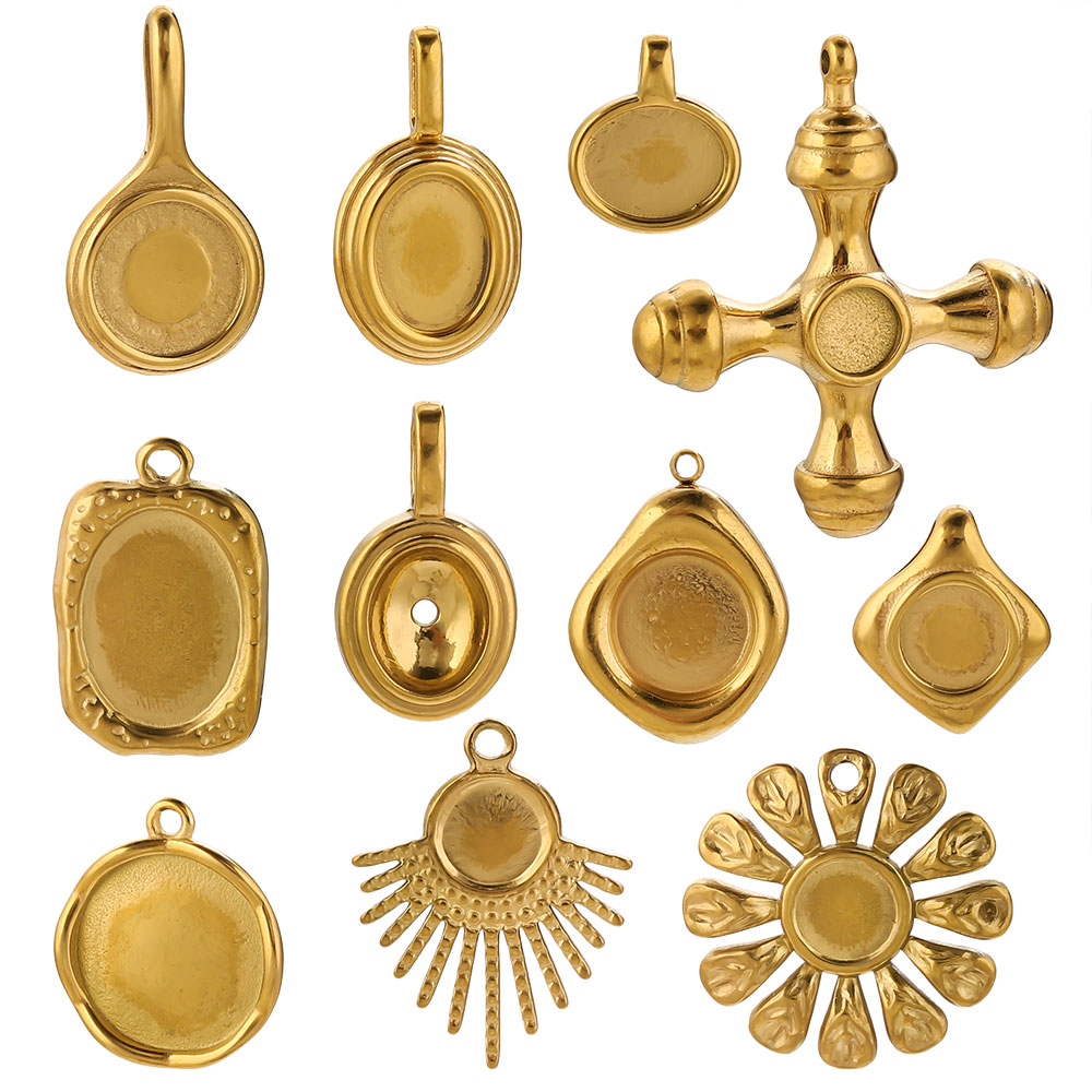 4-5PCS roestvrij staal gouden  - Jewelry Making Tray recensie en prijs