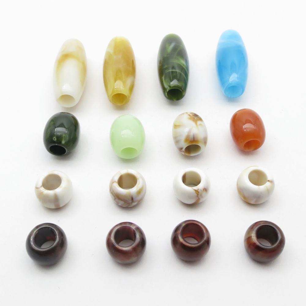 16 stks Mix Stijlen Acryl Geha - Crimp Bead Tube recensie en prijs