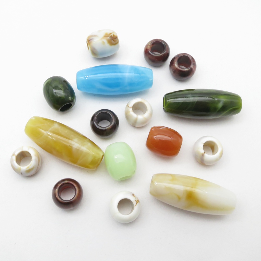 16 stks Mix Stijlen Acryl Geha - Crimp Bead Tube recensie en prijs