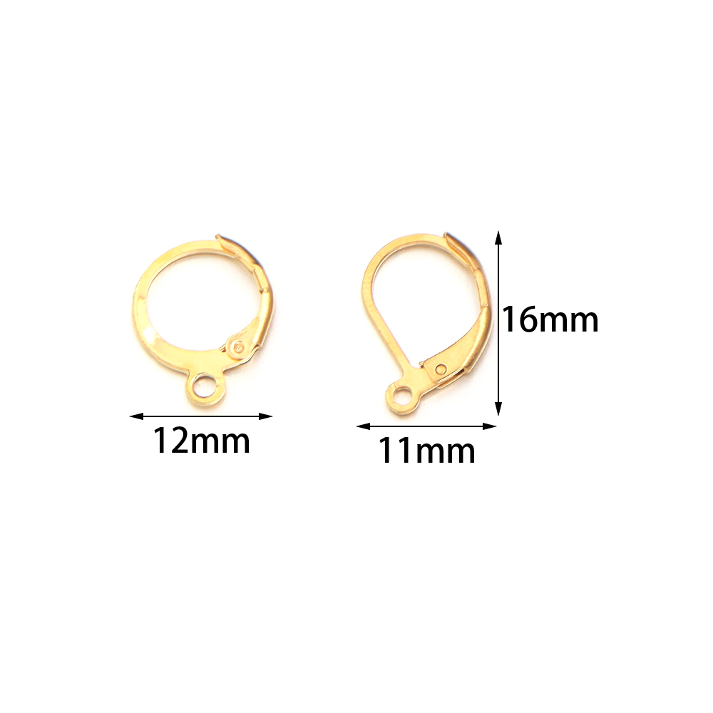 20 stks/partij Rvs Oorhaak Ron - Jewelry Making Designs recensie en prijs