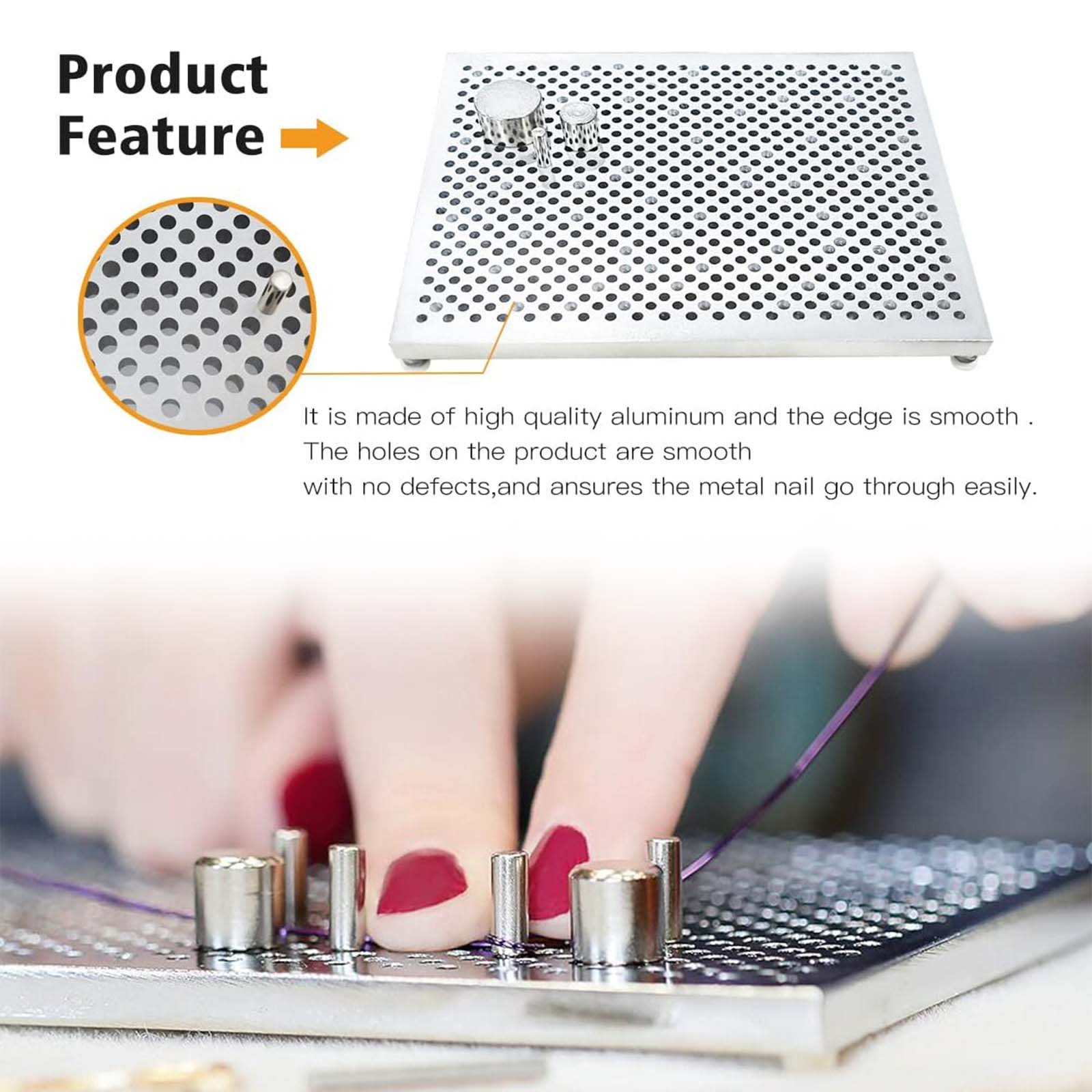 Aluminium draadjigset met vers - Wire Jewelry Making Jig recensie en prijs
