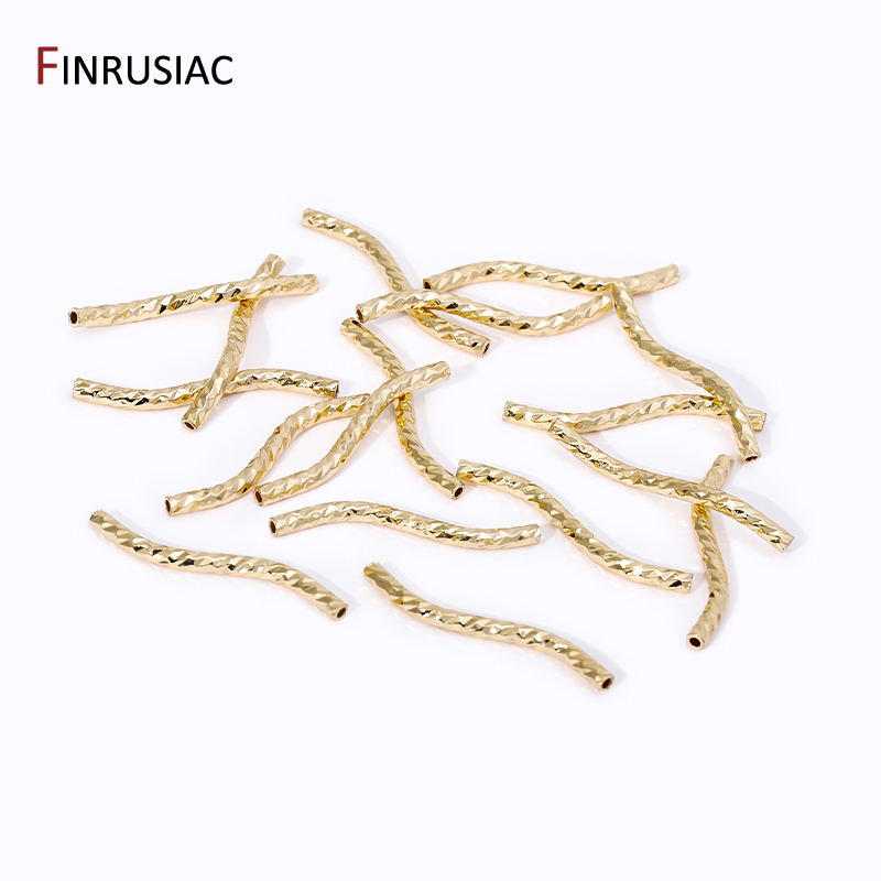 14/18K verguld messing 20/30mm - Crimp Bead Tube recensie en prijs