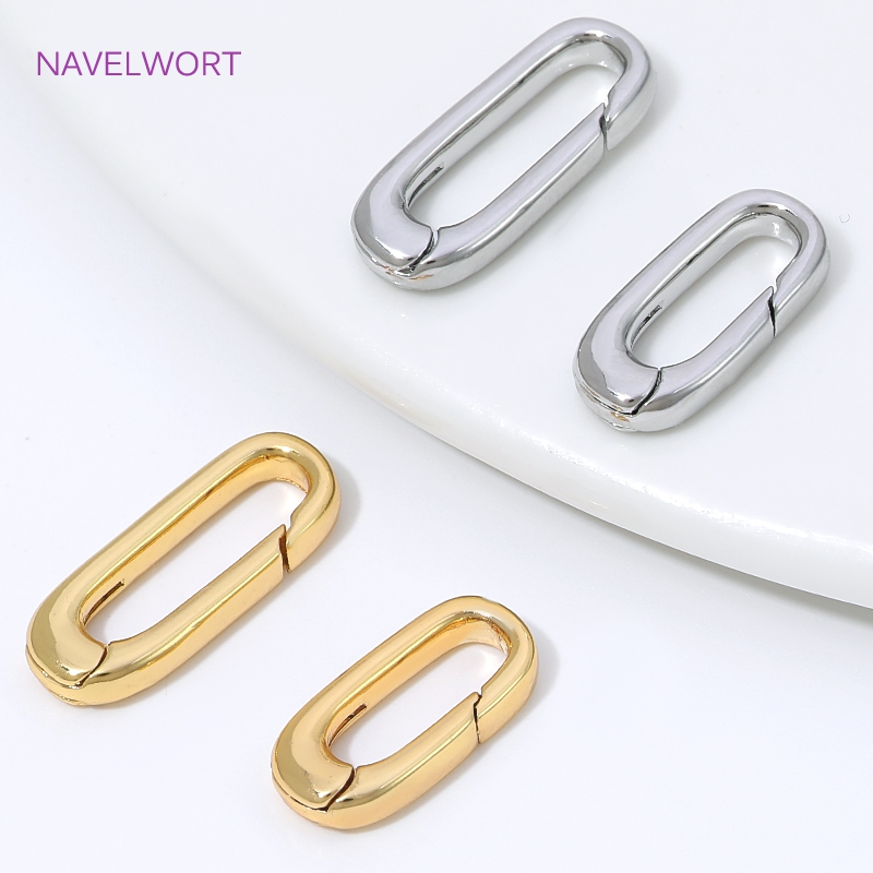1/2/4 Stuks 18K Verguld Ovaal  - Jewelry Making Items recensie en prijs