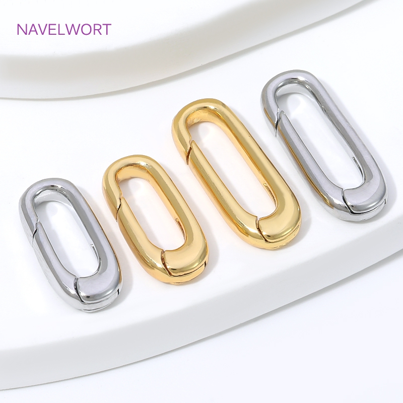 1/2/4 Stuks 18K Verguld Ovaal  - Jewelry Making Items recensie en prijs