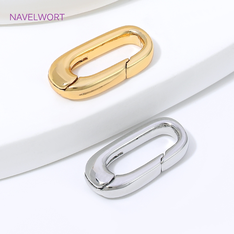 1/2/4 Stuks 18K Verguld Ovaal  - Jewelry Making Items recensie en prijs