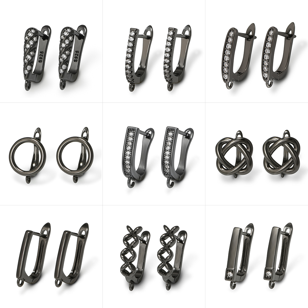 YANASI 1 paar pistoolzwarte me - Jewelry Making Factory recensie en prijs