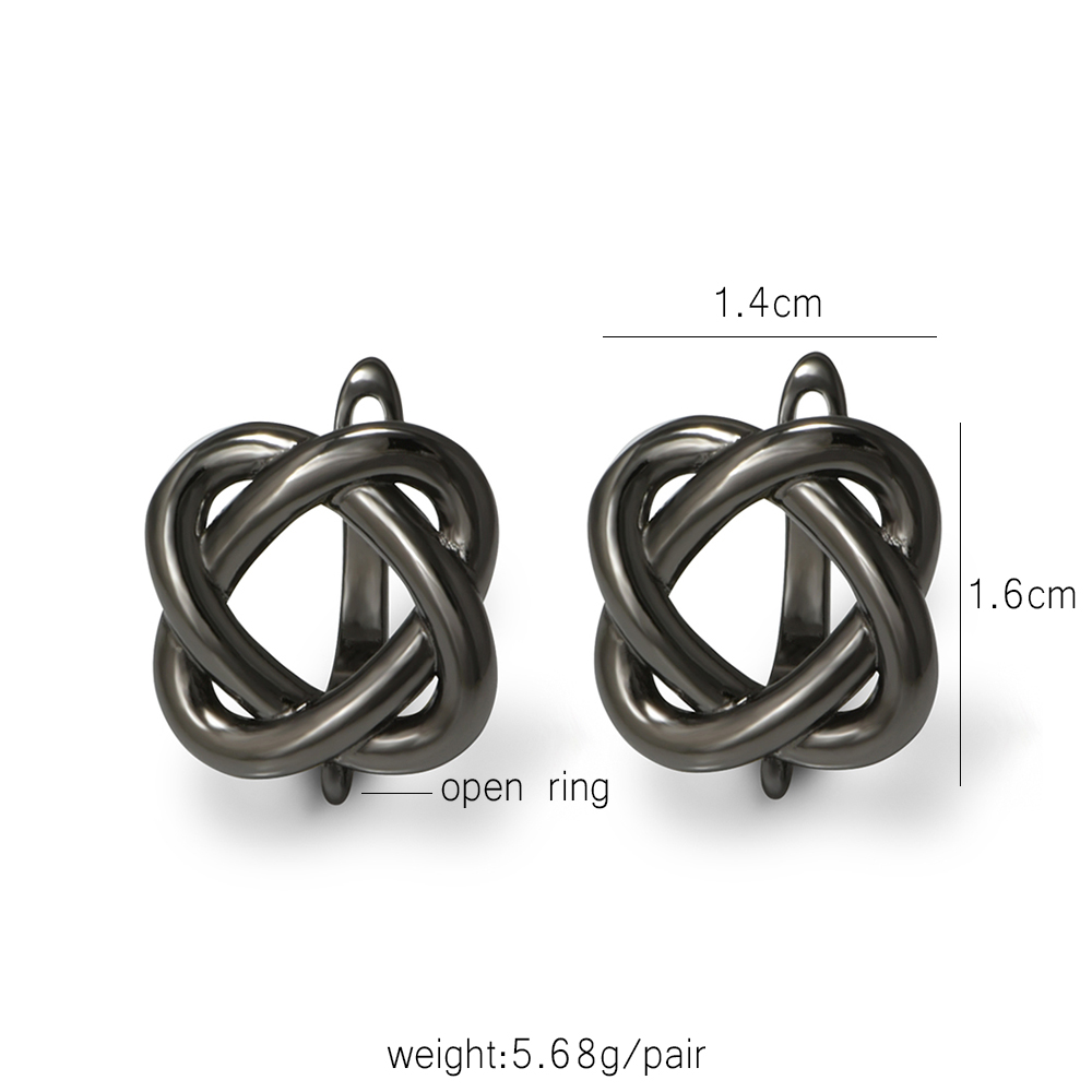 YANASI 1 paar pistoolzwarte me - Jewelry Making Factory recensie en prijs