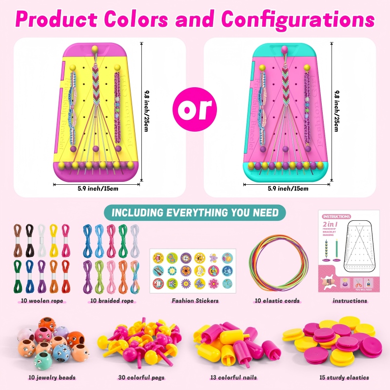 Set voor het maken van vriends - Jewelry Making Kits For Kids recensie en prijs