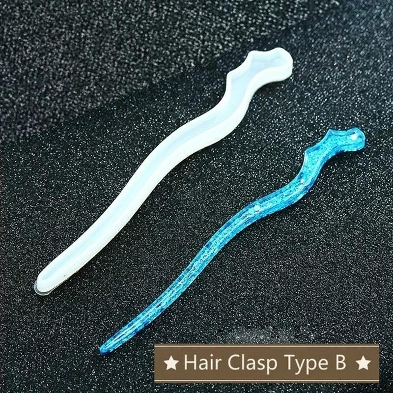 Nieuwe transparante haarspeld  - Jewelry Making Factory recensie en prijs