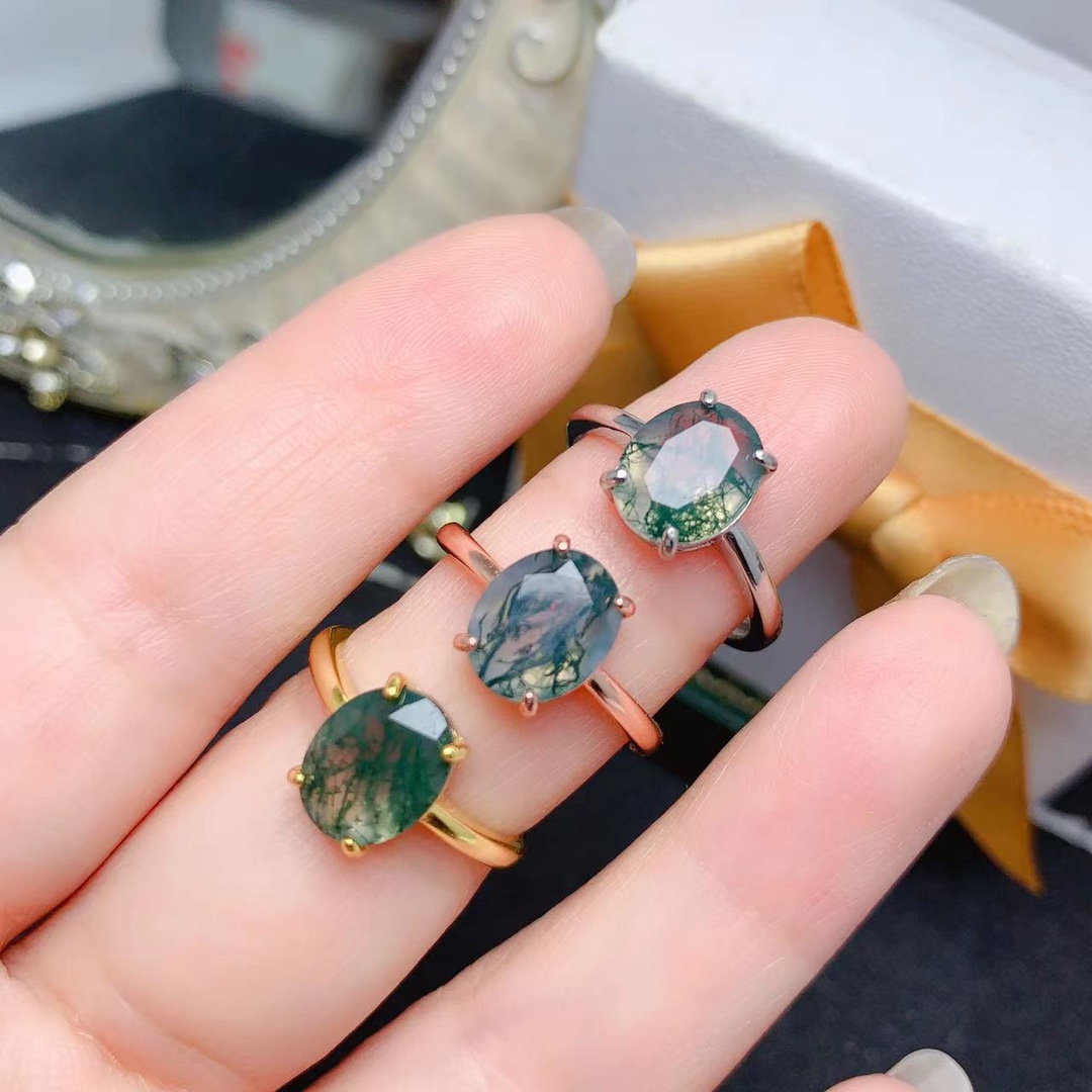 Natuurlijk Mos Agaat 8X10Mm Ve - Jewelry Making University recensie en prijs