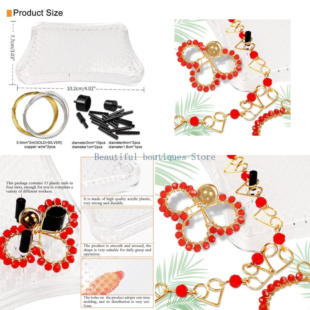 U4LF Plastic draadbuigmalbenod - Wire Jewelry Making Jig recensie en prijs