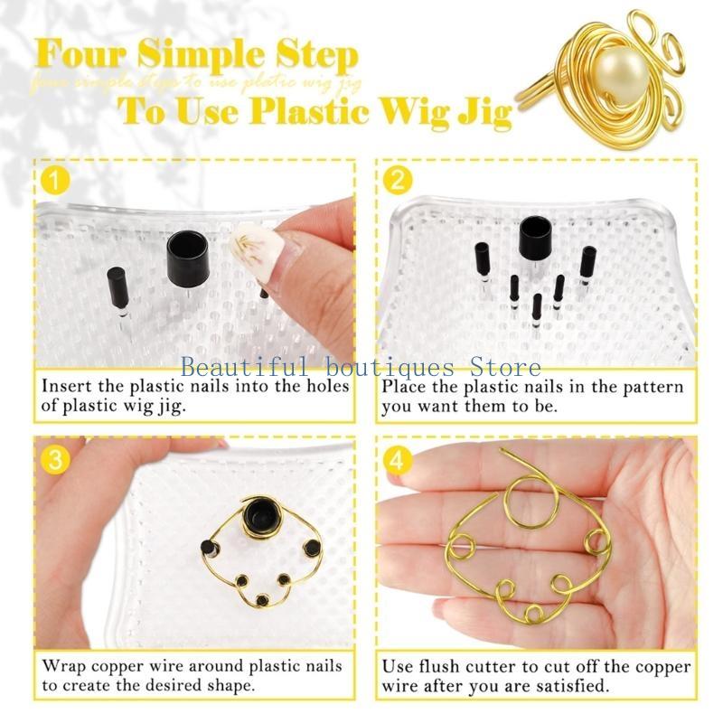 U4LF Plastic draadbuigmalbenod - Wire Jewelry Making Jig recensie en prijs