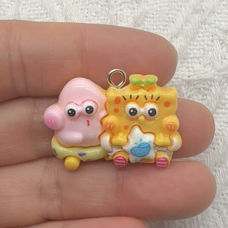 10 stuks cartoonhars hangers,  - Jewelry Making Factory recensie en prijs
