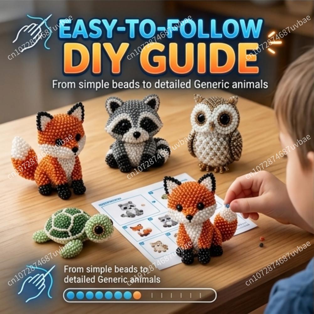 Educatieve DIY dierenkraalset  - Jewelry Making Kits For Kids recensie en prijs