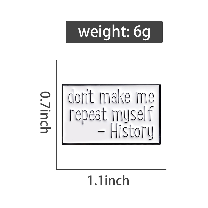 Grappige Citaten Emaille Pinne - Jewelry Making History recensie en prijs