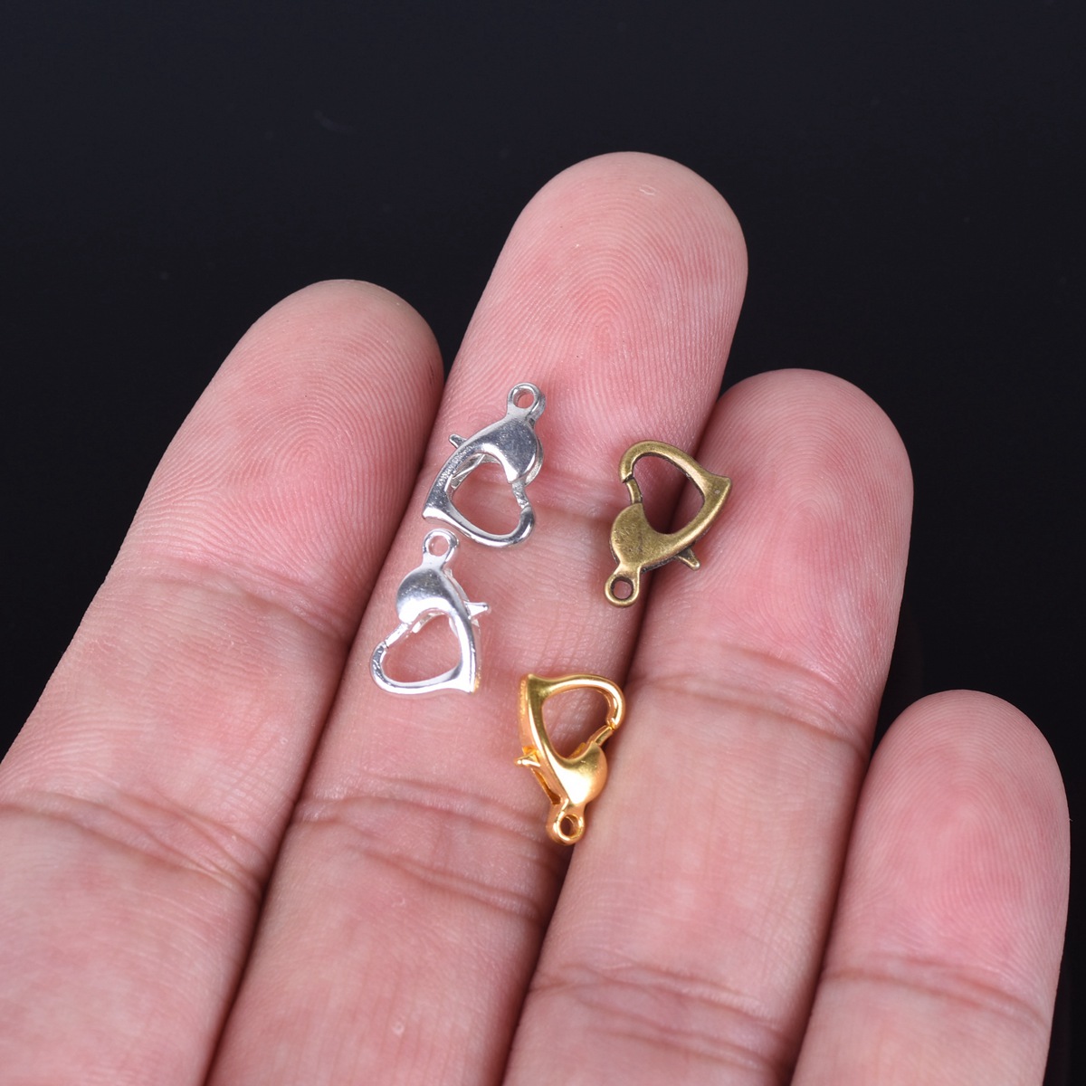 30Pcs 12X8Mm Goud/Zilver/Brons - Lobster Clasp Silver recensie en prijs